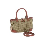 Pre-owned Cotton gucci-bags