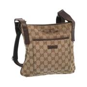 Pre-owned Canvas gucci-bags