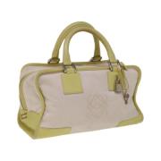 Pre-owned Cotton handbags