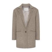 Taupe Form Jacket Blazer Dresser