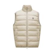 Beige Contrin Vest Yttertøy