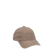 Brun Patch Cap Hat Shitake Hodeplagg