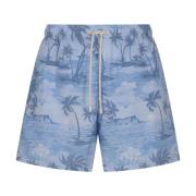 Sunset Swimshort Indigo Blue Klær