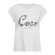 Leocc Coco Tee Top - Hvit