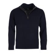 Navy Holden Half Zip Sweater