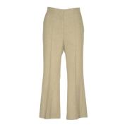 Beige Bukser Pantalone