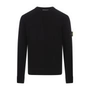 Sort Crew-Neck Ullgenser