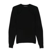 Svart Sweatshirt Aw24 Dameklær