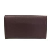 Pre-owned Leather wallets