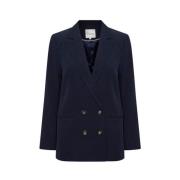 Baritone Blue Oversized Blazer