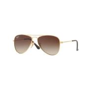 Junior Aviator Solbriller Brun Gradient