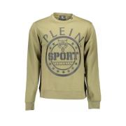 Grønn Logo Sweatshirt Bomullsblanding