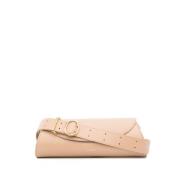 Beige Cannolo Liten Skulderveske