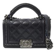 Pre-owned Leather chanel-bags