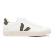 Hvite Skinn Sneakers Materialer