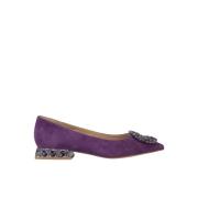 Glitrende Ballerina Flats