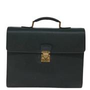 Pre-owned Leather briefcases