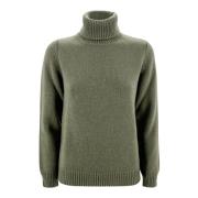 Kashmir Turtleneck Genser med Lange Ermer