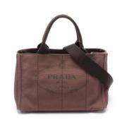 Pre-owned Canvas prada-bags