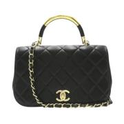 Pre-owned Leather chanel-bags