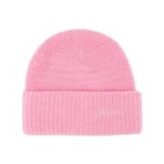 Myk Ull Beanie i Rosa