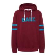 Velvet Hoodie Sweatshirt med Stor Lomme