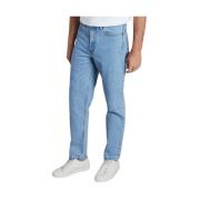 Høy Midje Tapered Jeans