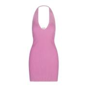 Rosa Ribbet Bodycon Minikjole