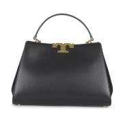 Svart Eleanor Satchel Veske