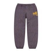 Svarte Blomster Sweatpant Begrenset Opplag