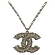 Pre-owned Fabric chanel-jewelry