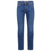 Slim Fit Denim Bard Jeans