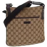 Pre-owned Canvas gucci-bags