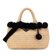 Pre-owned Raffia handbags