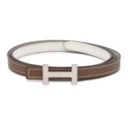 Pre-owned Leather belts