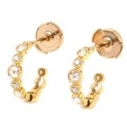 Pre-owned Yellow Gold earrings