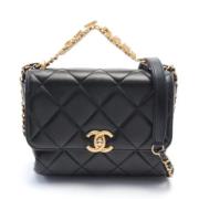 Pre-owned Leather chanel-bags