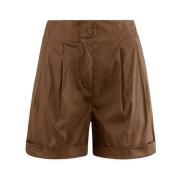 Beige Shorts Vår Sommer Regular Fit