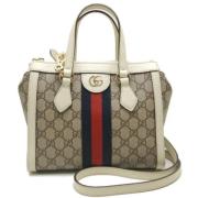 Pre-owned Canvas gucci-bags