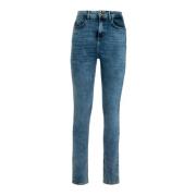 Høy Midje Skinny Denim Jeans