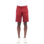 Rød Bermuda Shorts Washington Modell