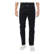 Svarte Jeans 5-Lomme Regular Fit