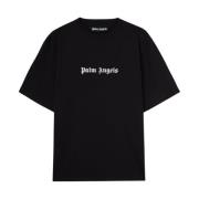 Logo Print Crew Neck T-shirts