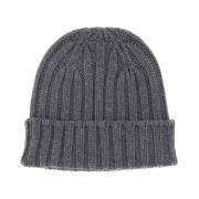 Høy Lapel Beanie Hat