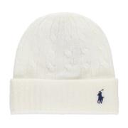 Ivory Ull Kashmir Beanie Kvinne Beanie