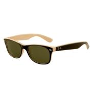 New Wayfarer Solbriller Grønn Beige