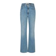 Wide Fit Denim Bukse