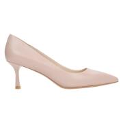 Kvinner Beige Pumps med Spiss Tå Er00115851