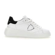 Hvite Sneakers Paris Stil