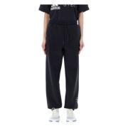 Sort Sweat Tracksuit Bottoms Kvinner